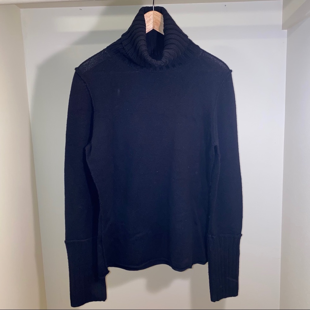 Banana Republic Black Turtle Neck Sweater